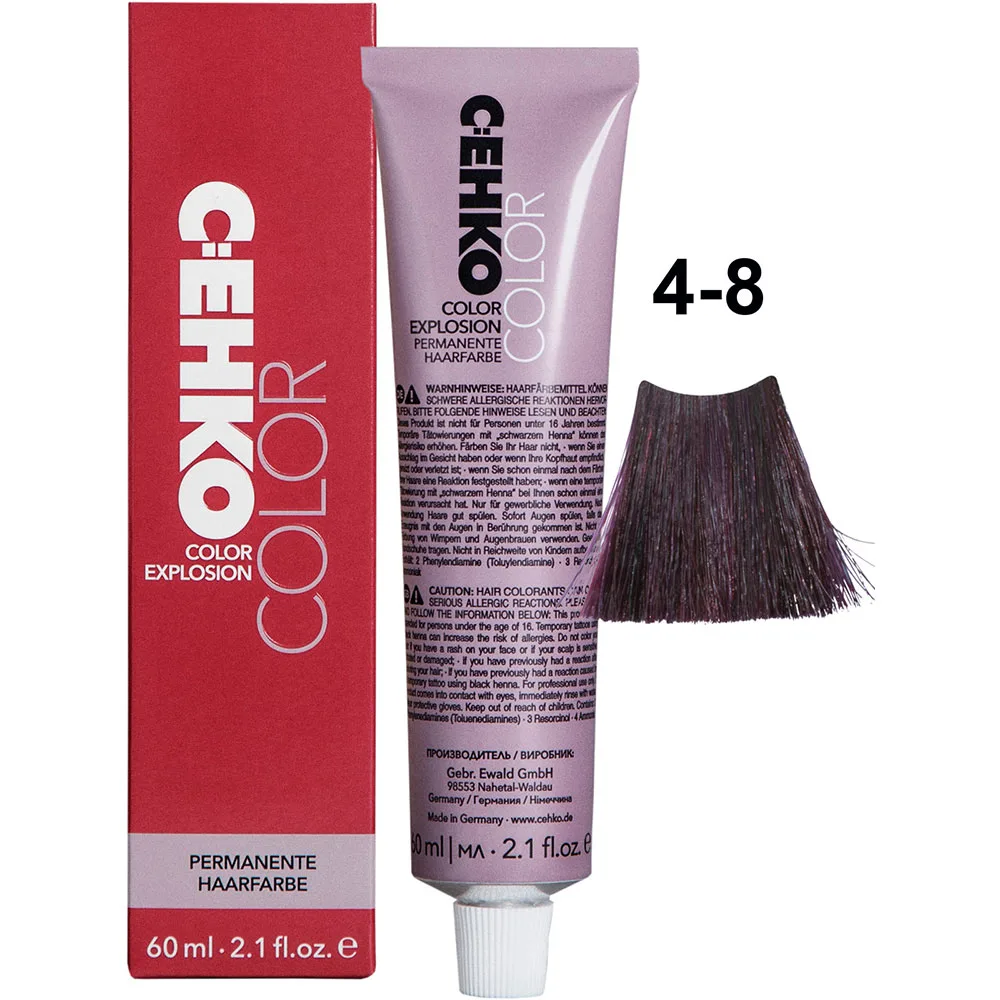 C:EHKO Vopsea cremă COLOR EXPLOSION VIOLET 4/8 — Beaujolais - Imagine 1
