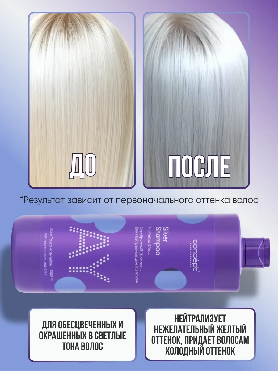CONCEPT PROFESSIONAL Șampon SILVER SHAMPOO - Imagine 2