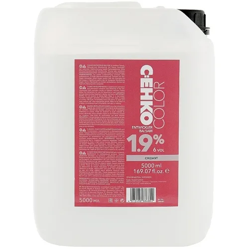 C:EHKO Oxidant cremă ENTWICKLER BALSAM 1,9% - Imagine 1