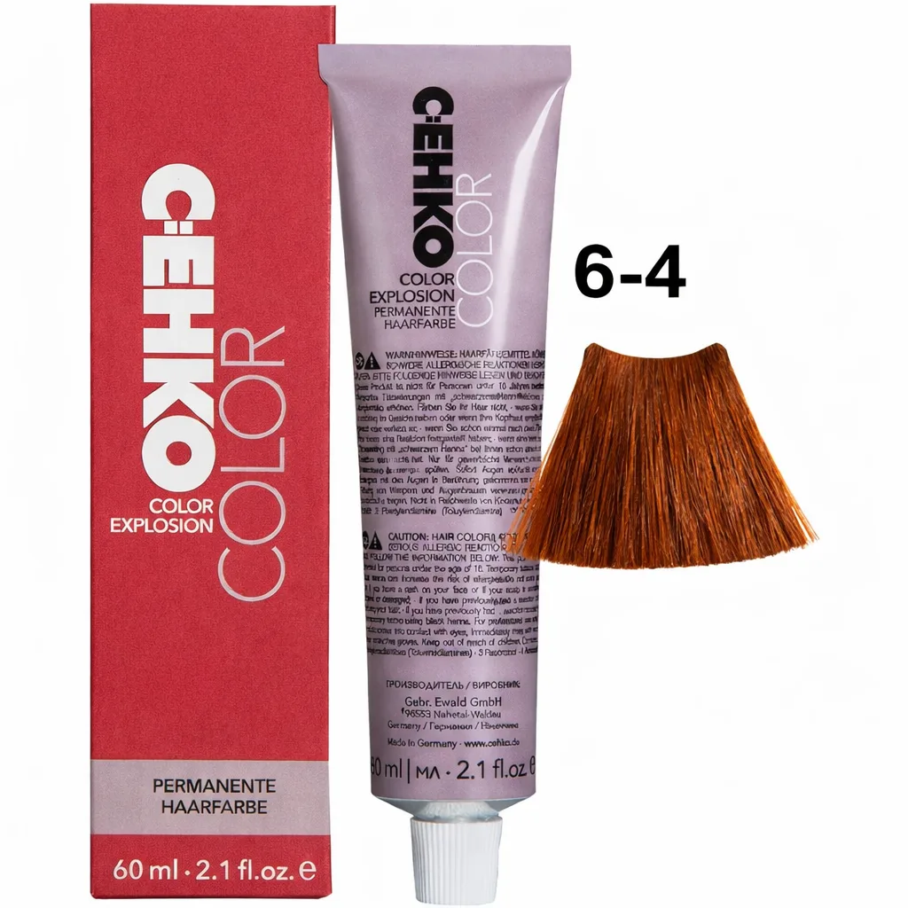 C:EHKO Vopsea cremă COLOR EXPLOSION COPPER 6/4 — Blond închis arămiu - Imagine 1