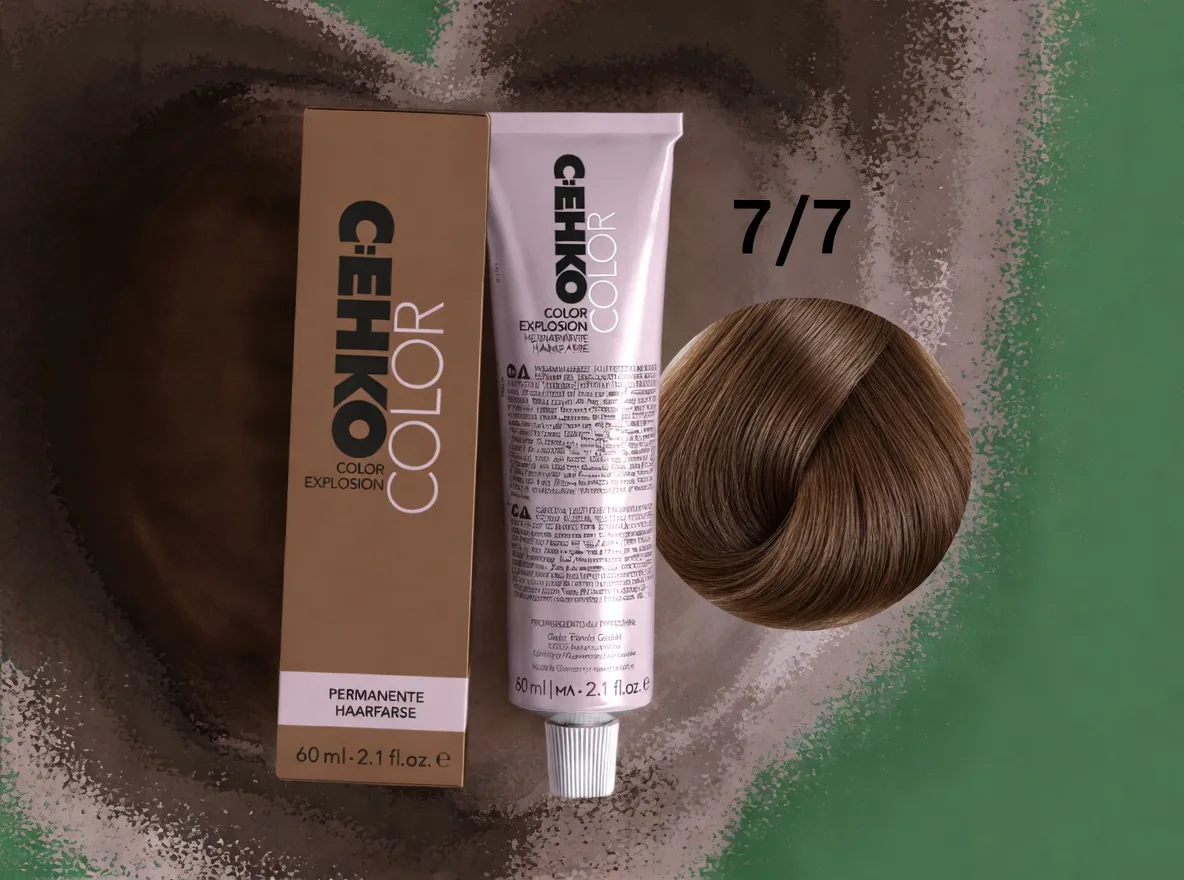 C:EHKO Vopsea cremă COLOR EXPLOSION BROWN 7/7 — Alună - Imagine 2