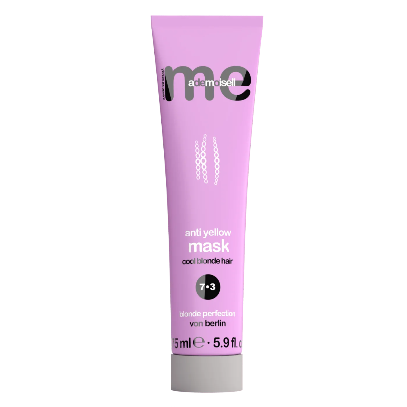 MEMADEMOISELLE Mască pentru neutralizarea tonurilor galbene 7•3 ANTI YELLOW - Imagine 1