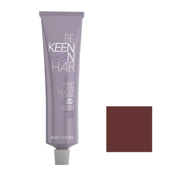 KEEN Vopsea pentru sprâncene și gene SMART EYES COLOUR CREAM — Maro