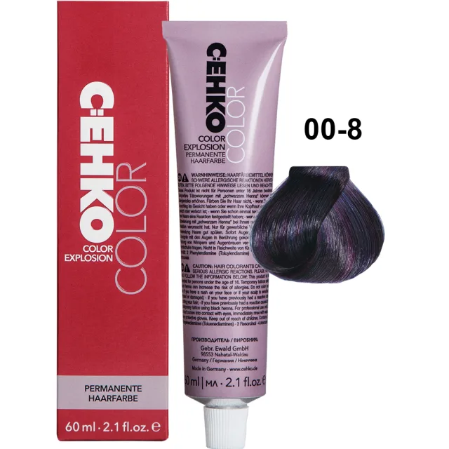 C:EHKO Vopsea cremă COLOR EXPLOSION MIXTONES 00/8 — Mixton violet