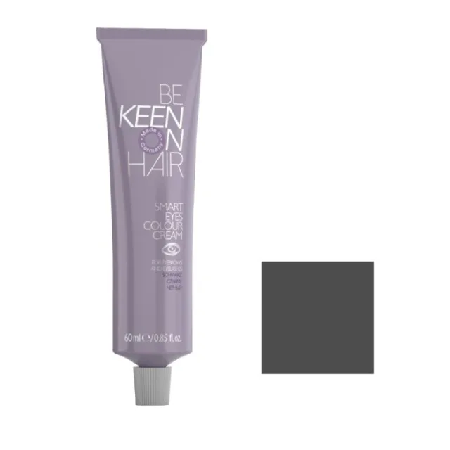 KEEN Vopsea pentru sprâncene și gene SMART EYES COLOUR CREAM — Grafit
