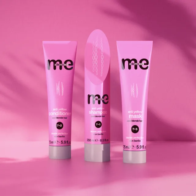 MEMADEMOISELLE Set pentru neutralizarea tonurilor galbene 7•0 ANTI YELLOW POWER