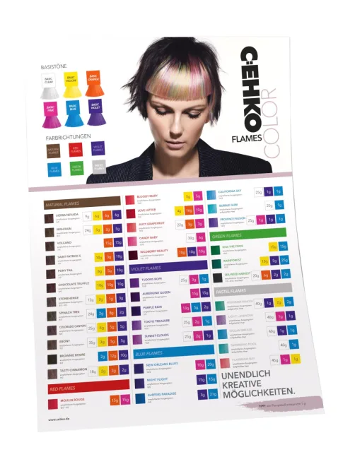C:EHKO Pigment direct COLOR FLAMES — Roz