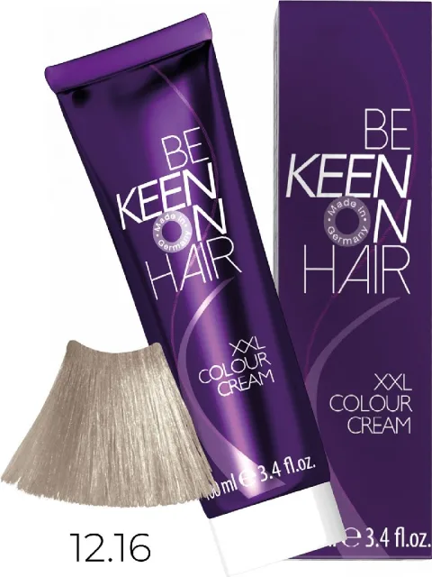 KEEN Vopsea cremă COLOUR CREAM 12.16 — Blond platinat violet