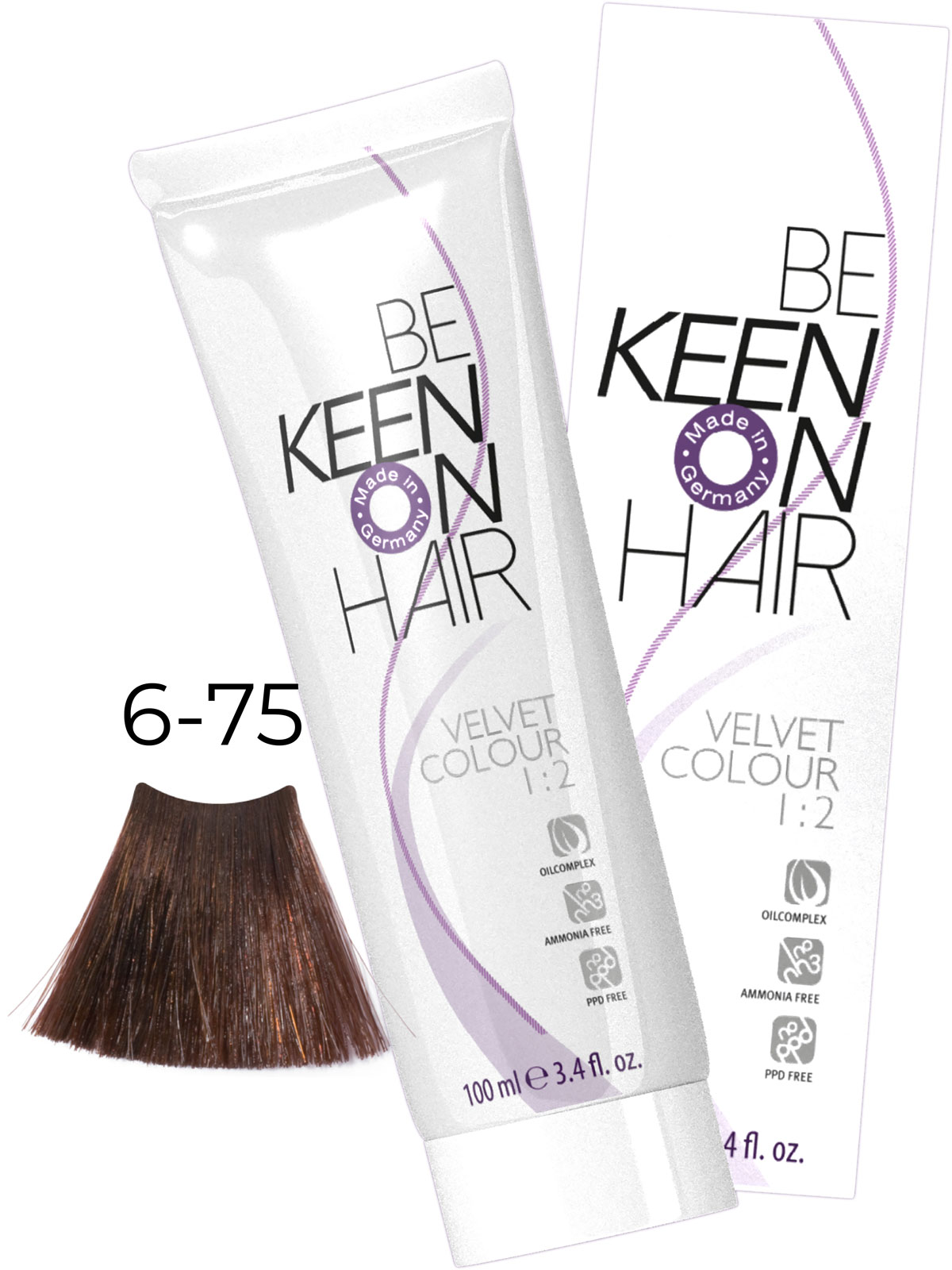 KEEN VELVET COLOUR 6.75 PALISANDER DUNKEL