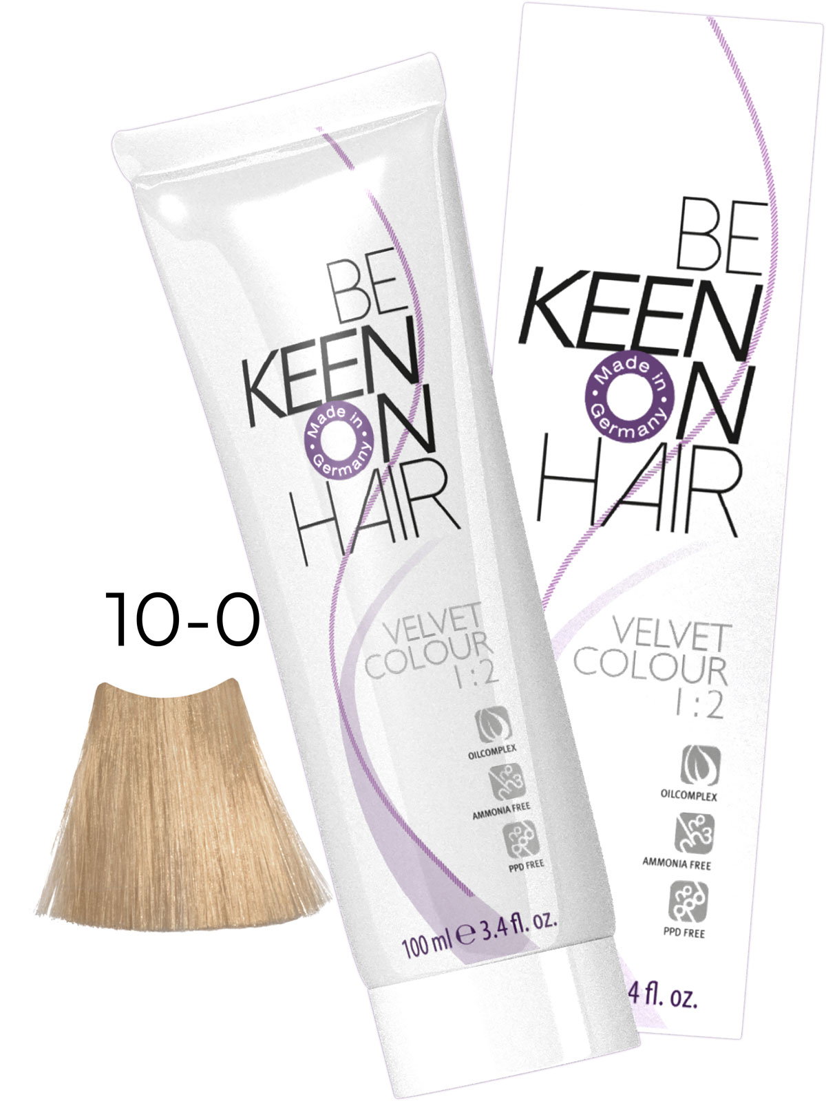 KEEN VELVET COLOUR 10.0 ULTRAHELLBLOND