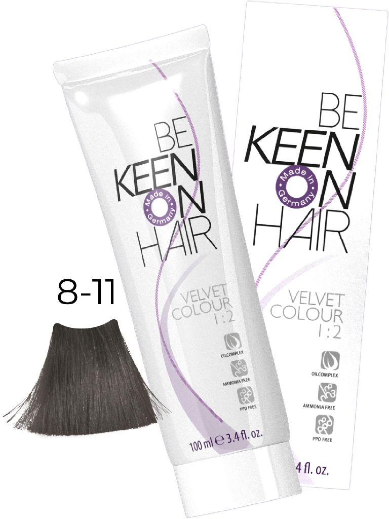 KEEN VELVET COLOUR 8.11 BLOND ASCH INTENSIV