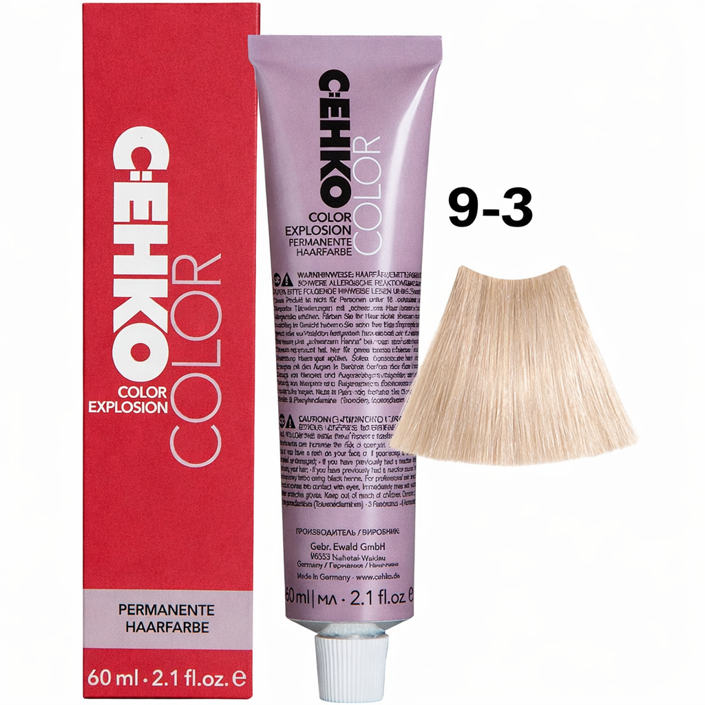 C:EHKO COLOR EXPLOSION GOLD, 9/3 HELL-HELLGOLDBLOND / VERY LIGHT GOLDEN BLONDE