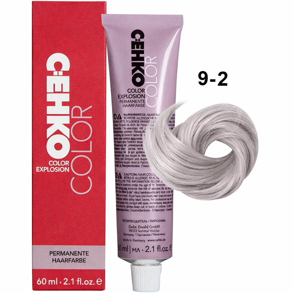 C:EHKO COLOR EXPLOSION ASH, 9/2 HELL-HELLBLOND ASCH / VERY LIGHT BLONDE ASH