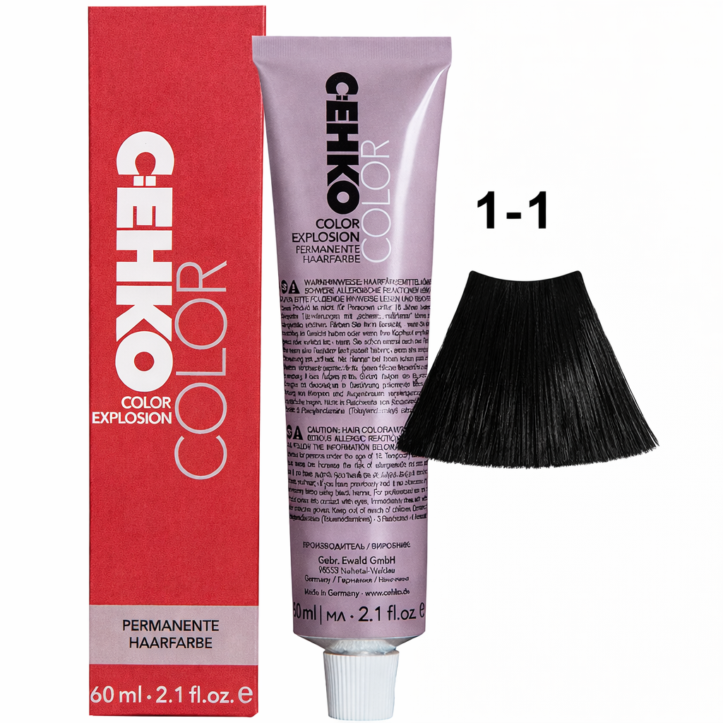 C:EHKO COLOR EXPLOSION PEARL, 1/1 BLAU-SCHWARZ / BLUE-BLACK