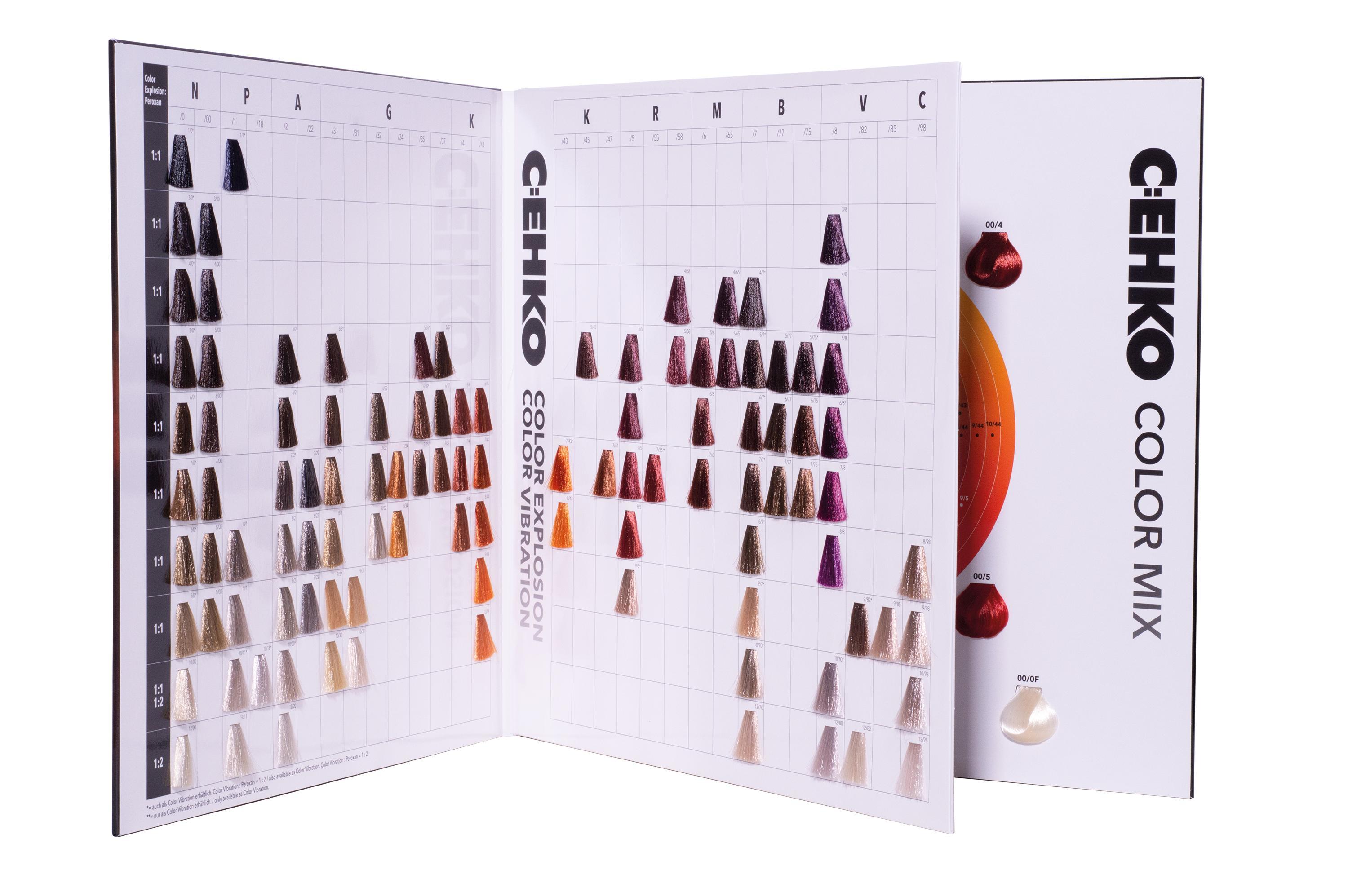 C:EHKO C:EHKO COLOR SHADE CHART - Imagine 2