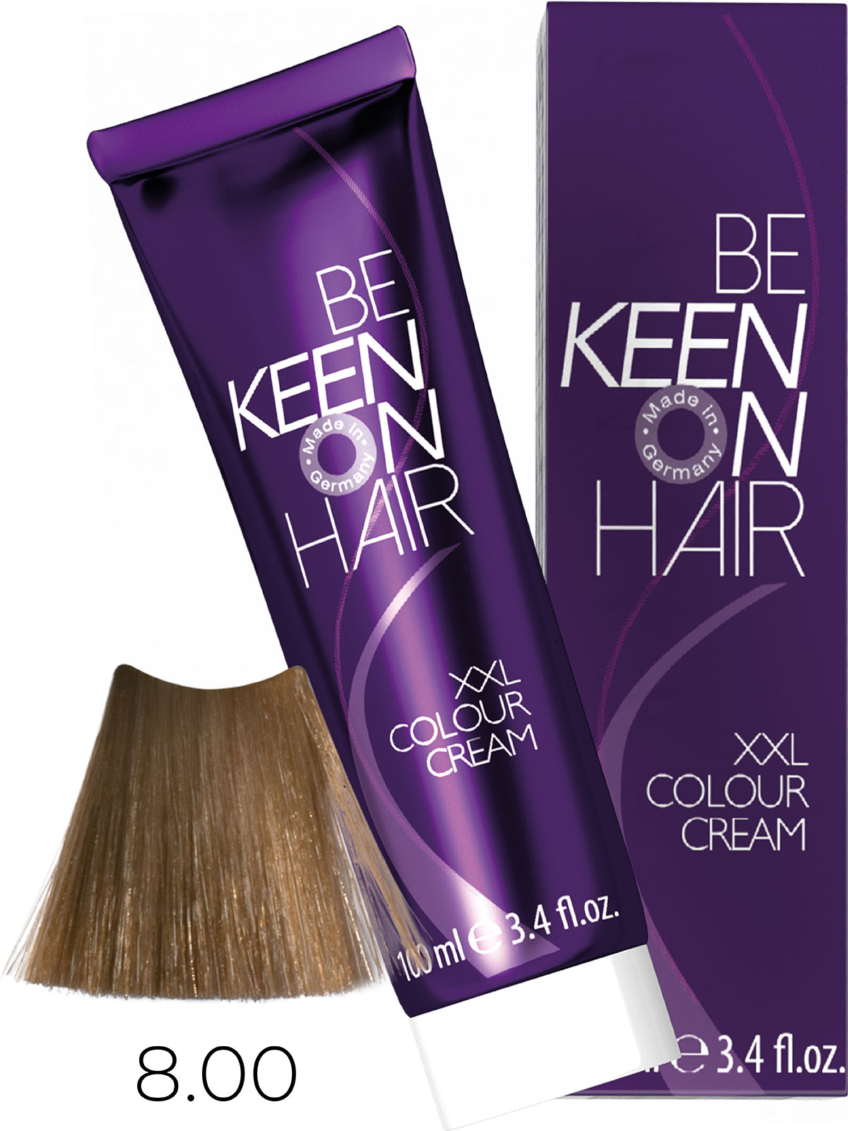 KEEN COLOUR CREAM 8.00+ ИНТЕНСИВНЫЙ БЛОНДИН/ BLOND +