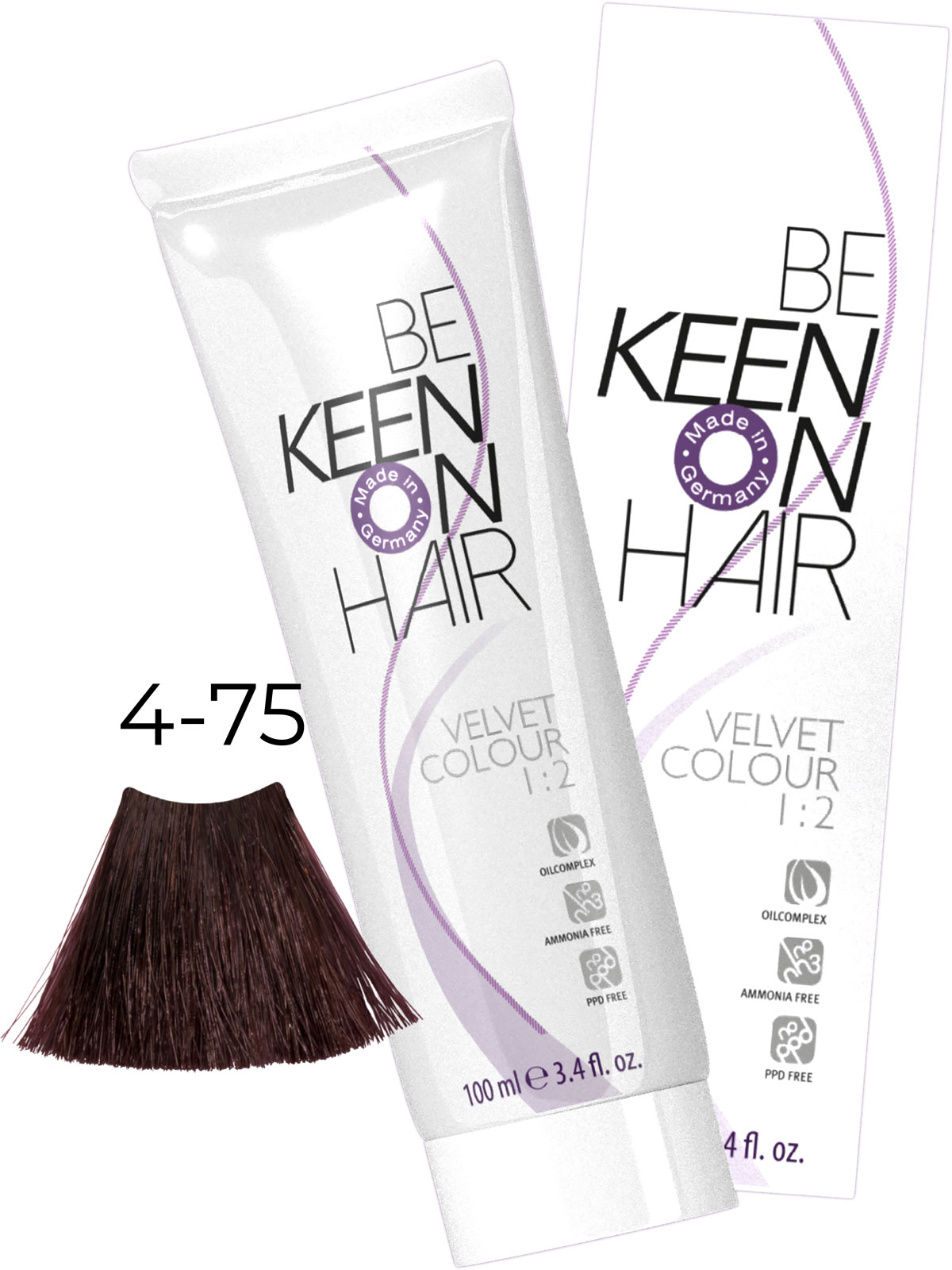 KEEN VELVET COLOUR 4.75 MITELBRAUN BRAUN-ROT