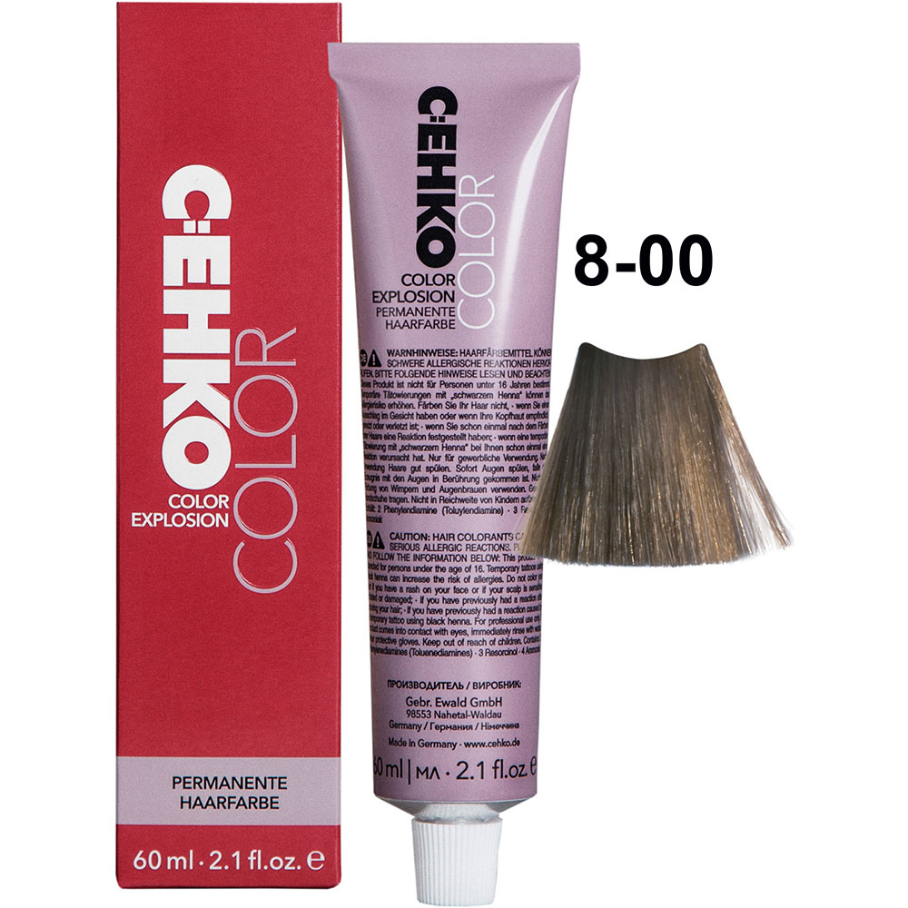 C:EHKO COLOR EXPLOSION NATURAL, 8/00 HELLBLOND ++ / LIGHT BLONDE ++