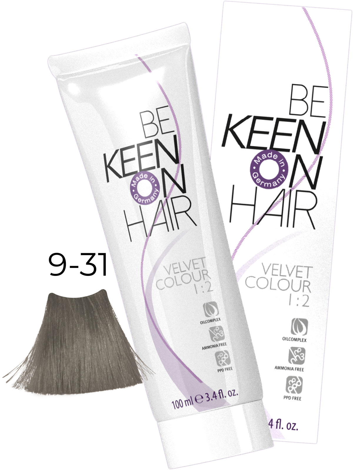 KEEN VELVET COLOUR 9.31 HELLBLOND G-A