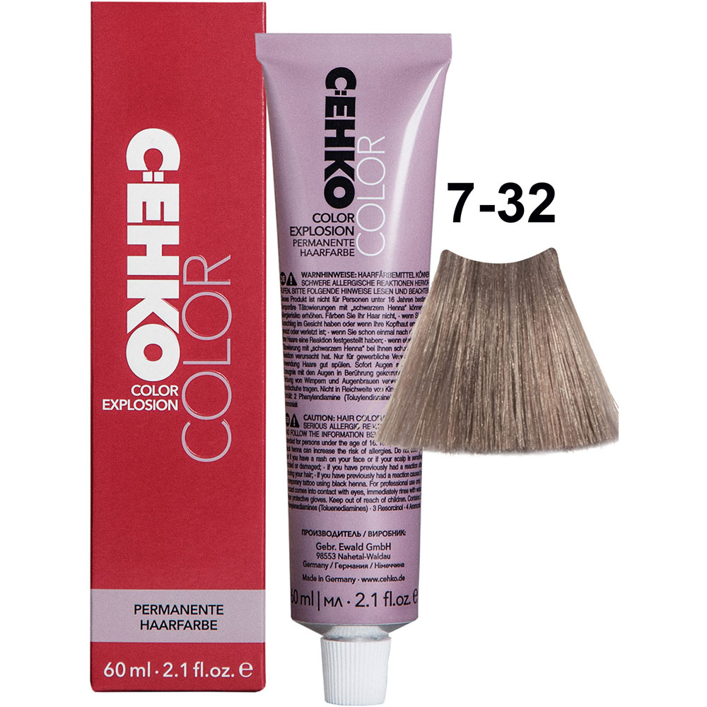 C:EHKO COLOR EXPLOSION GOLD, 7/32 MITTELBLOND GOLD ASCH / MEDIUM BLONDE GOLD ASH