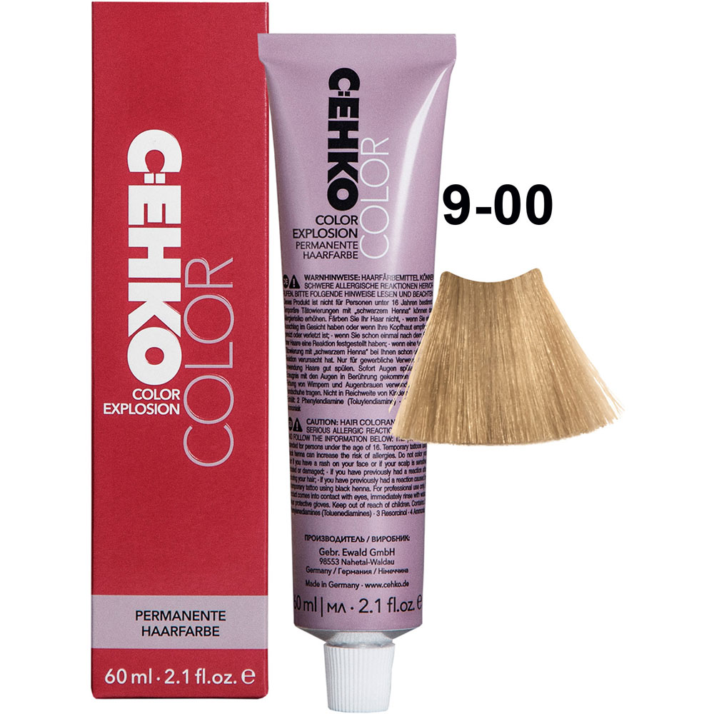 C:EHKO  COLOR EXPLOSION NATURAL, 9/00 HELL-HELLBLOND ++ / VERY LIGHT BLONDE ++